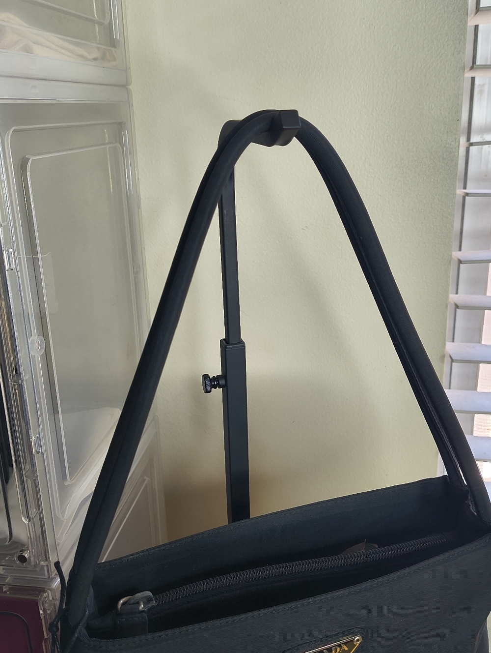 Prada Black Nylon Tessuto Small Tote Bag - Vintage - COA Included - very clean - Picture 5 of 11